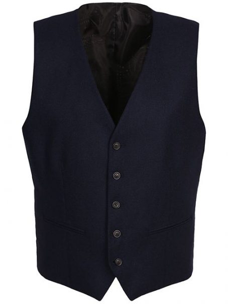 Shdone Myloiver Navy Waistcoat – Bild 4